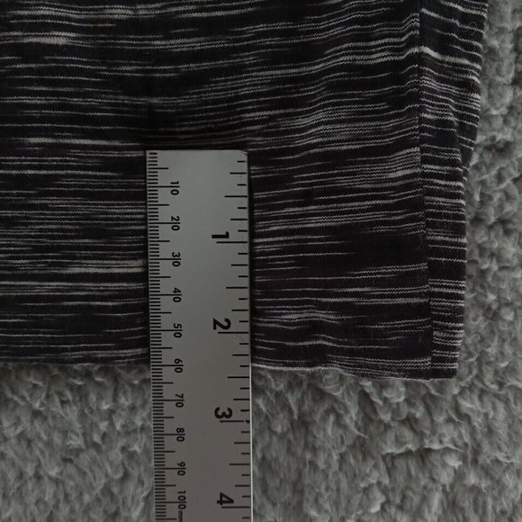 Trina Turk Dress Womens Medium Black & White Blouson Drop Shoulder 3/4 Sleeve - Picture 8 of 9